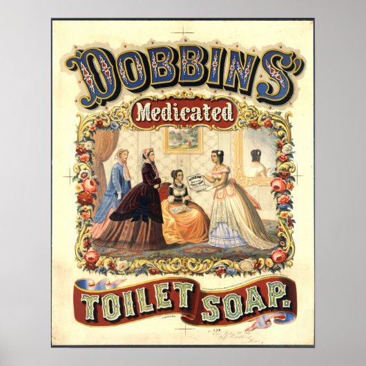 Dobbins-Toilettenseife Poster (Vorne)