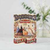 Dobbins-Toilettenseife Postkarte (Stehend Vorderseite)