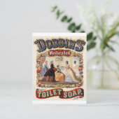 Dobbins Vintage Ad Postkarte (Stehend Vorderseite)