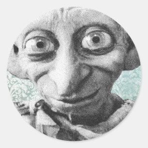 Dobby 4 runder aufkleber