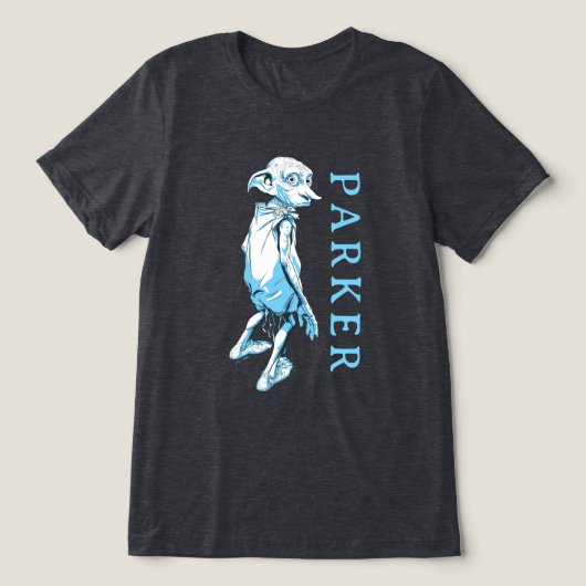 Dobby beobachtet Magisches Tri-Blend Shirt (Design Vorderseite)