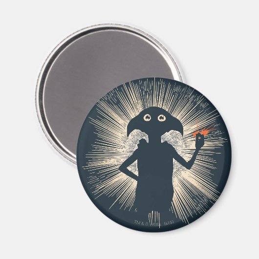 Dobby Casting Magic Magnet (Vorderseite/Rückseite)