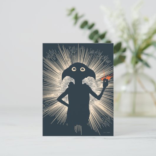 Dobby Casting Magic Postkarte (Stehend Vorderseite)