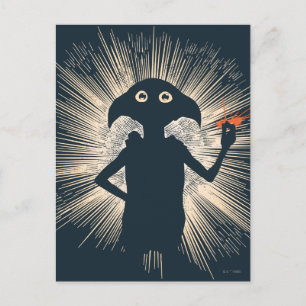 Dobby Casting Magic Postkarte