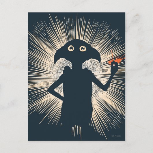 Dobby Casting Magic Postkarte (Vorderseite)