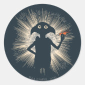 Dobby Casting Magic Runder Aufkleber (Vorderseite)