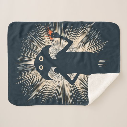Dobby Casting Magic Sherpadecke (Vorderseite (Horizontal))