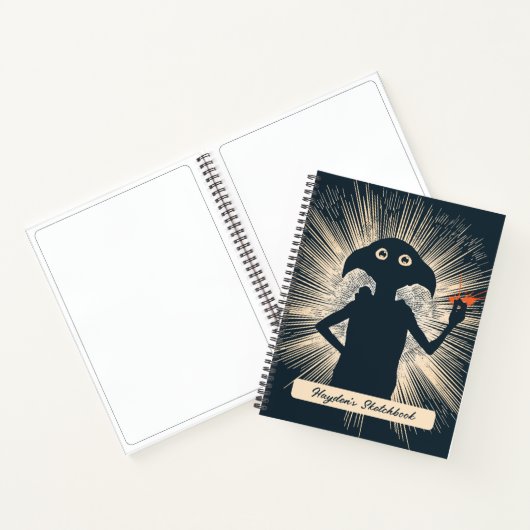 Dobby Casting Magic Zeichnend Notizblock (Innenseite)