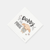 Dobby ist frei serviette (Ecke)