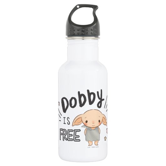 Dobby ist kostenlos edelstahlflasche (Vorderseite)