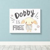 Dobby ist kostenlos leinwanddruck (Insitu (Holzboden))