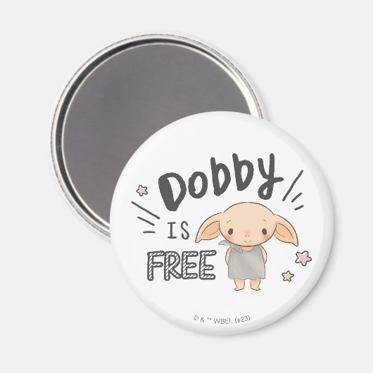 Dobby ist kostenlos magnet (Vorderseite/Rückseite)