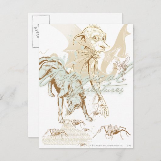 Dobby Postkarte (Vorne/Hinten)