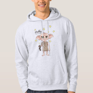 Dobby-Wasserfarben-Charakter-Art Hoodie