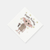 Dobby-Wasserfarben-Charakter-Art Serviette (Ecke)