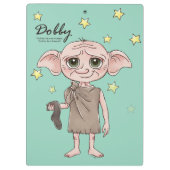 Dobby-Wasserfarben Charakter Kunst Klemmbrett (Rückseite)