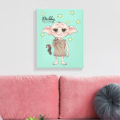 Dobby Wasserfarben Charakter Kunst Leinwanddruck (Insitu (Wohnzimmer))