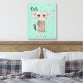 Dobby Wasserfarben Charakter Kunst Leinwanddruck (Insitu (Schlafzimmer))