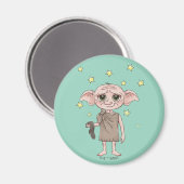 Dobby Wasserfarben Charakter Kunst Magnet (Vorderseite/Rückseite)