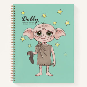 Dobby-Wasserfarben Charakter Kunst Notizblock