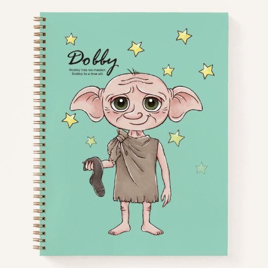 Dobby Wasserfarben Charakter Kunst Notizblock (Vorderseite)