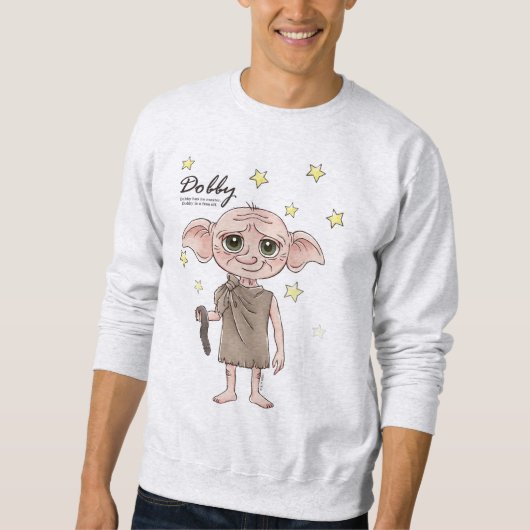 Dobby Wasserfarben Charakter Kunst Sweatshirt (Vorderseite)