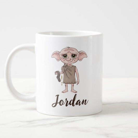 Dobby-Wasserfarben-Charakterkunst Jumbo-Tasse (Links)