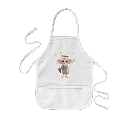 Dobby-Wasserfarben-Charakterkunst Kinderschürze (Vorne)