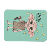 Dobby-Wasserfarben-Charakterkunst Magnet (Horizontal)