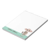 Dobby Wasserfarben-Charakterkunst Notizblock (Rotiert)