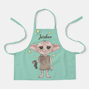 Dobby-Wasserfarben-Charakterkunst Schürze