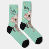 Dobby-Wasserfarben-Charakterkunst Socken (Rechts)