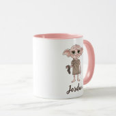 Dobby Wasserfarben-Charakterkunst Tasse (VorderseiteRechts)