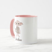 Dobby Wasserfarben-Charakterkunst Tasse (Vorderseite Links)