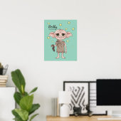 Dobby Watercolor Character Art Poster (Heimbüro)