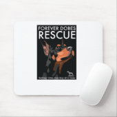 Dobe-schwarzrechteck Mousepad (Mit Mouse)