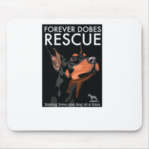 Dobe-schwarzrechteck Mousepad