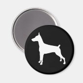 Dobe-Silhouette Magnet (Vorderseite/Rückseite)