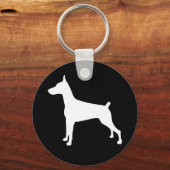 Dobe-Silhouette Schlüsselanhänger (Vorderseite)