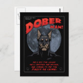 Dober Man! Postkarte (Vorne/Hinten)