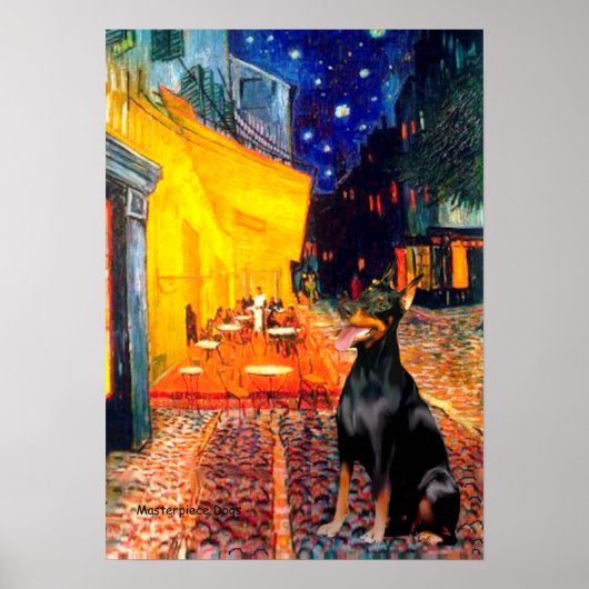 Doberman 1 - Terrace Cafe Poster (Vorne)