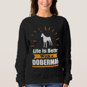 Doberman 518 sweatshirt (Vorderseite)