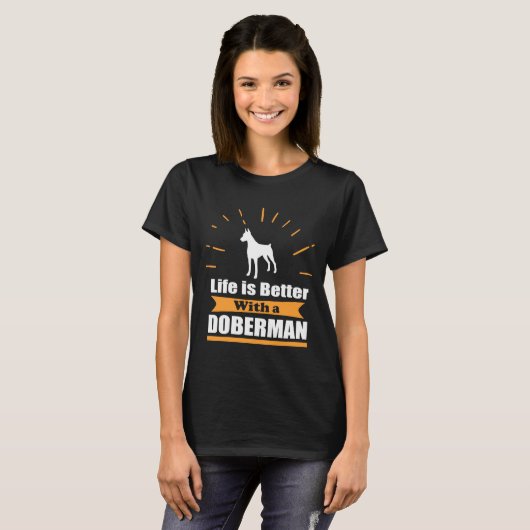 Doberman 518 T-Shirt (Vorne ganz)