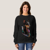 Doberman Art 815 Sweatshirt (Vorne ganz)