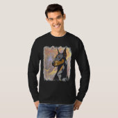 Doberman Art 818 T-Shirt (Vorne ganz)