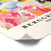 Doberman Art Print, Tropisches Badezimmer Wand an Poster (Ecke)