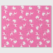 Doberman Baby Shower Dog Geschenkpapier (Flach)