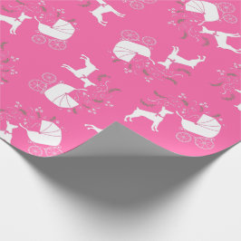 Doberman Baby Shower Dog Geschenkpapier