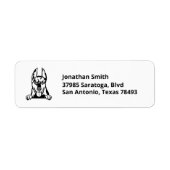 DOBERMAN | Bild auf Rücksendeadresse (Vorne)