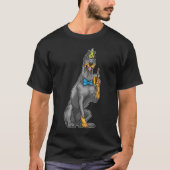Doberman Birthday Juice T-Shirt (Vorderseite)